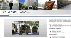 Desktop Screenshot of aokilaw.com