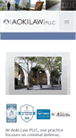 Mobile Screenshot of aokilaw.com